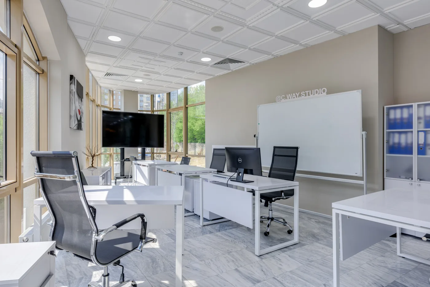 Engineering office environment